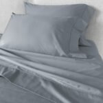 Juego de Sábana 300 Hilos Gris Plomo