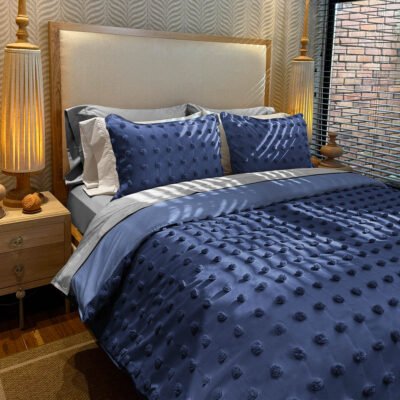 Cover de Duvet Pampa Pepas Azul Petroleo - Imagen 3