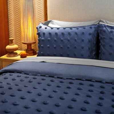 Cover de Duvet Pampa Pepas Azul Petroleo - Imagen 2
