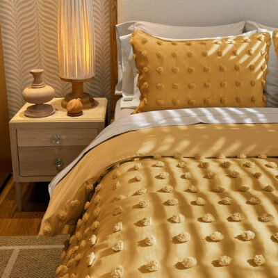 Cover de Duvet Pampa Pepas Mostaza