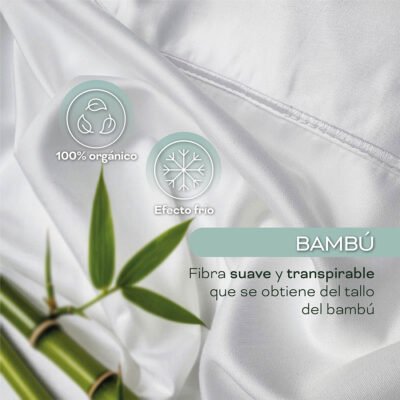 Juego de sábanas Bambú Efecto Frío - Imagen 5