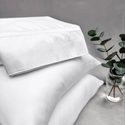 Juego de Cama Tencel Blanco - Imagen 2