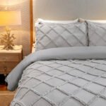 Cover de Duvet Pampa Rombos Gris