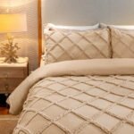 Cover de Duvet Pampa Rombos Taupe