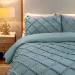 Cover de Duvet Pampa Rombos Verde Menta