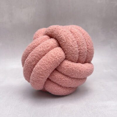 Cojín Esfera Textura Rosa