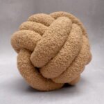 Cojín Esfera Textura Taupe