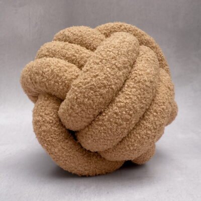 Cojín Esfera Textura Taupe