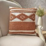 COJÍN ANKARA TERRACOTA 48X48