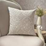 COJÍN MARRUECOS TAUPE 48X48