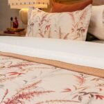 Duvet Lona Flora Serena Terracota